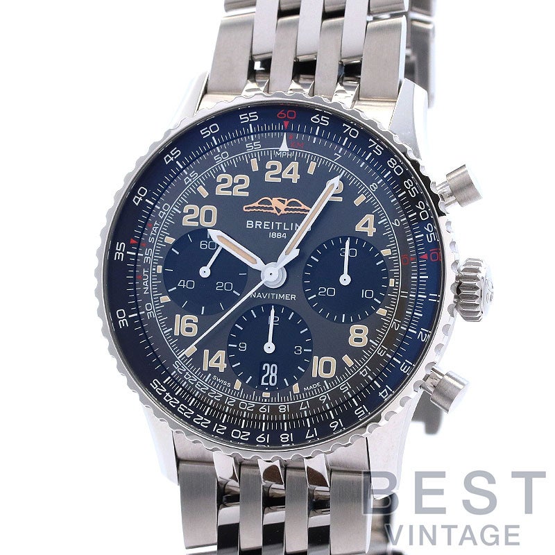 【中古】BREITLING NAVITIMER B02 CHRONOGRAPH 41 COSMONAUTE ブライトリング ナビタイマー B02 クロノグラフ 41 コスモノート PB02302A1B1A1