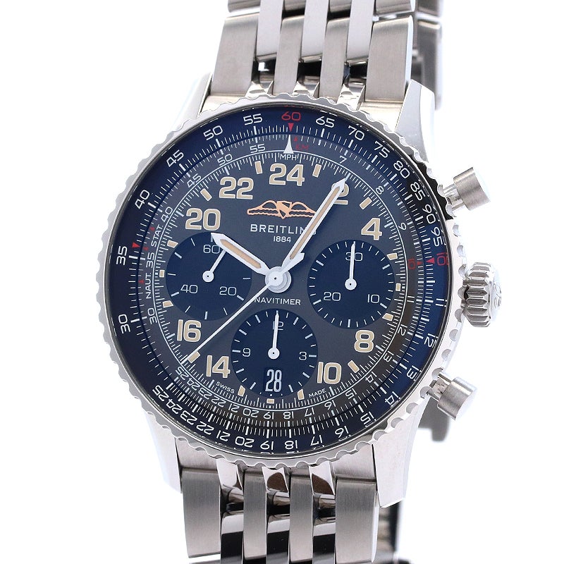 【中古】BREITLING NAVITIMER B02 CHRONOGRAPH 41 COSMONAUTE ブライトリング ナビタイマー B02 クロノグラフ 41 コスモノート PB02302A1B1A1