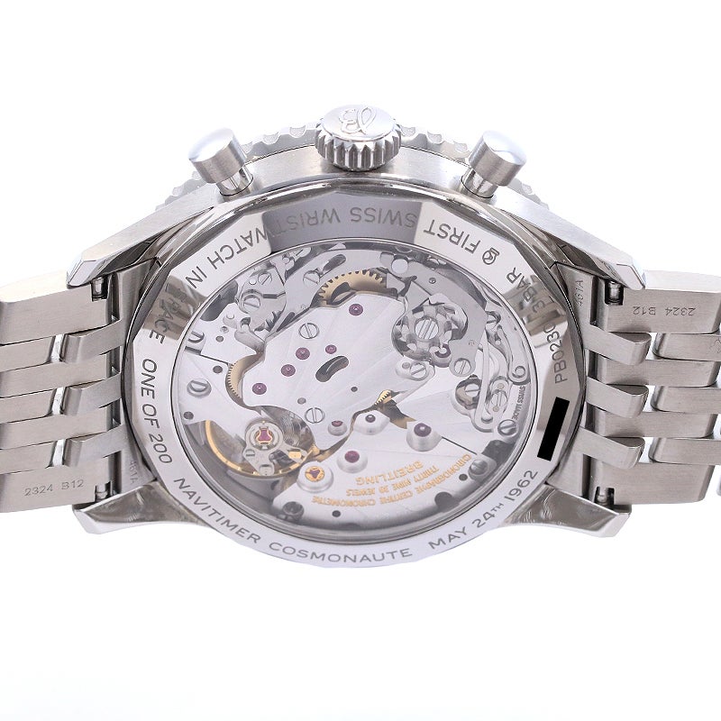 【中古】BREITLING NAVITIMER B02 CHRONOGRAPH 41 COSMONAUTE ブライトリング ナビタイマー B02 クロノグラフ 41 コスモノート PB02302A1B1A1