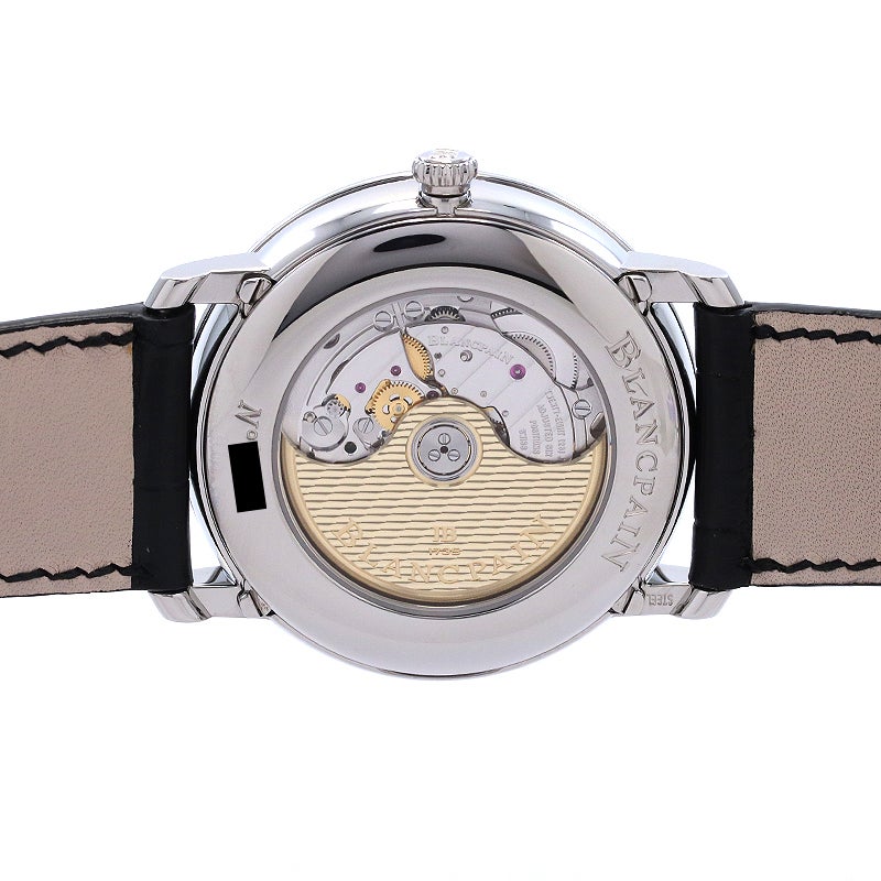 【中古】BLANCPAIN VILLERET QUANTIEME COMPLET ブランパン ヴィルレ カンティエーム コンプリート カレンダー 6654A-1127-55B (N06654A011027A055B)