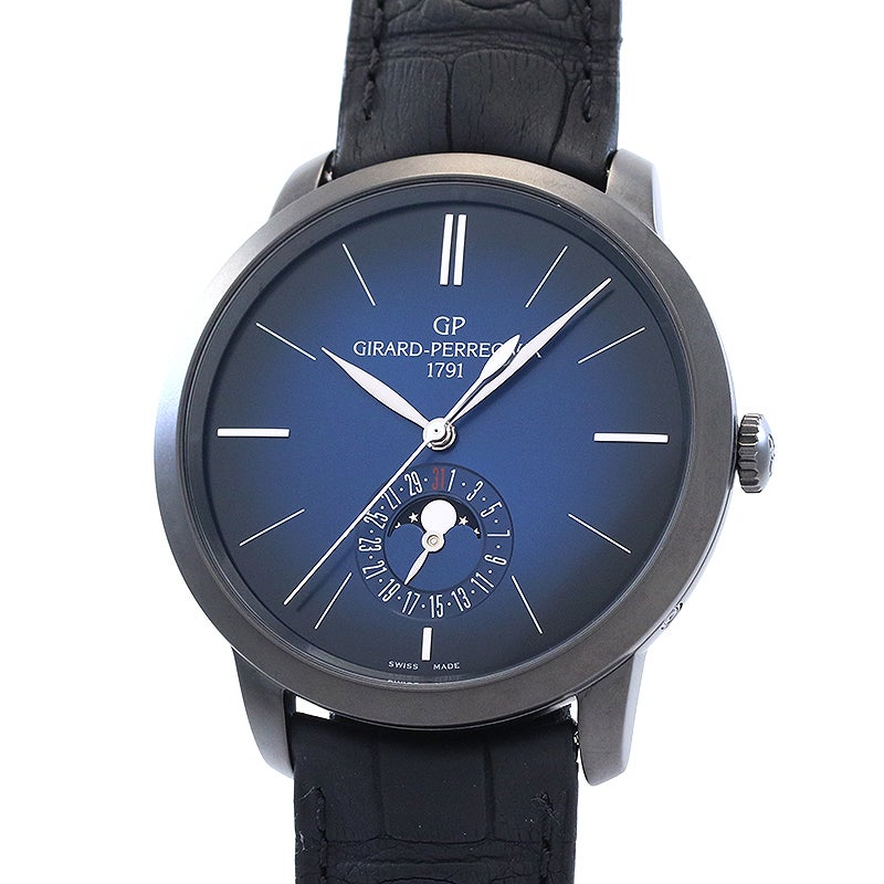 【中古】GIRARD-PERREGAUX 1966 BLUE MOON ジラール・ペルゴ 1966 ブルームーン 49545-11-432-BH6A