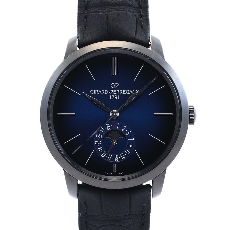 【中古】GIRARD-PERREGAUX 1966 BLUE MOON ジラール・ペルゴ 1966 ブルームーン 49545-11-432-BH6A