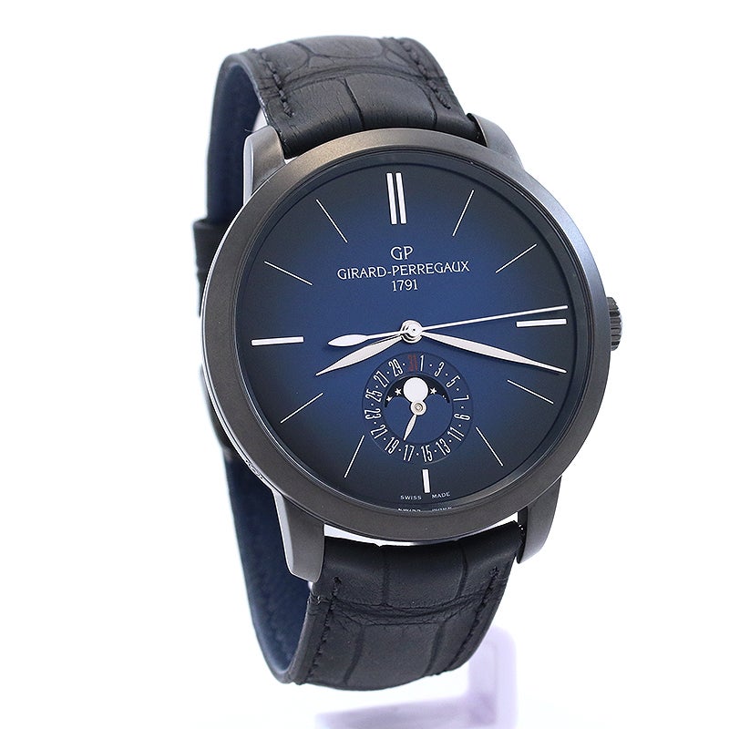 【中古】GIRARD-PERREGAUX 1966 BLUE MOON ジラール・ペルゴ 1966 ブルームーン 49545-11-432-BH6A