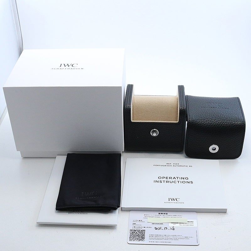 【中古】IWC PORTUGIESER AUTOMATIC 40 アイ・ダブリュー・シー ポルトギーゼ・オートマティック 40 IW358305