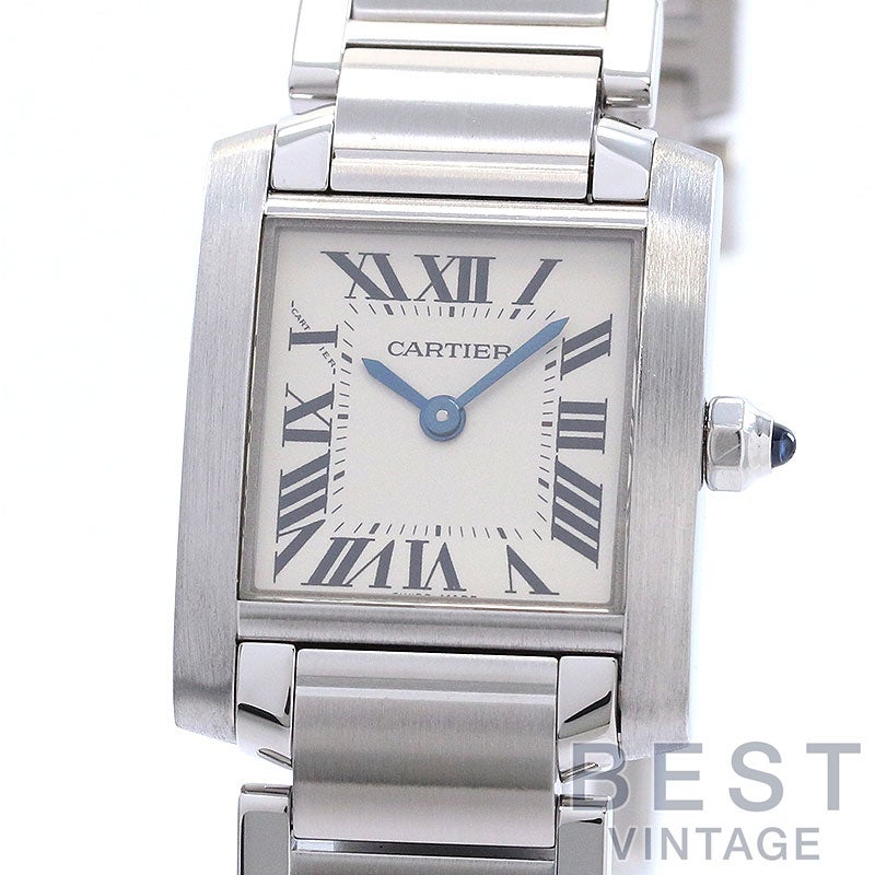 【中古】CARTIER TANK FRANCAISE SMALL MODEL カルティエ タンク フランセーズ SM W51008Q3