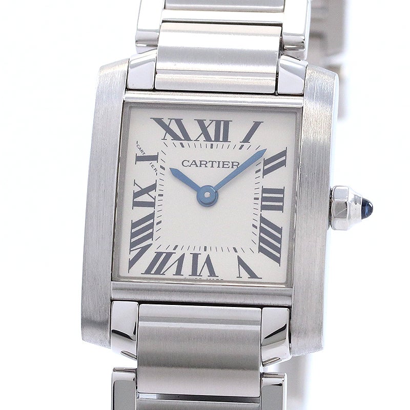 【中古】CARTIER TANK FRANCAISE SMALL MODEL カルティエ タンク フランセーズ SM W51008Q3