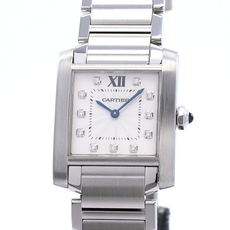 【中古】CARTIER TANK FRANCAISE MEDIUM MODEL カルティエ タンク フランセーズ MM WE110007