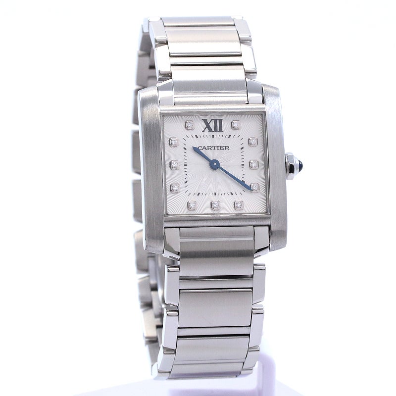 【中古】CARTIER TANK FRANCAISE MEDIUM MODEL カルティエ タンク フランセーズ MM WE110007