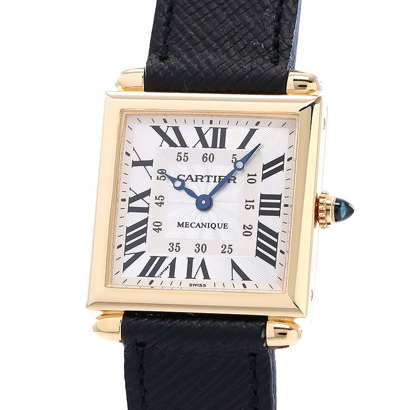 【中古】CARTIER TANK OBUS LARGE MODEL カルティエ タンク オビュ LM W1516956