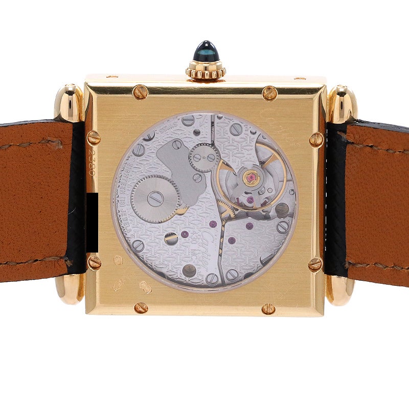【中古】CARTIER TANK OBUS LARGE MODEL カルティエ タンク オビュ LM W1516956