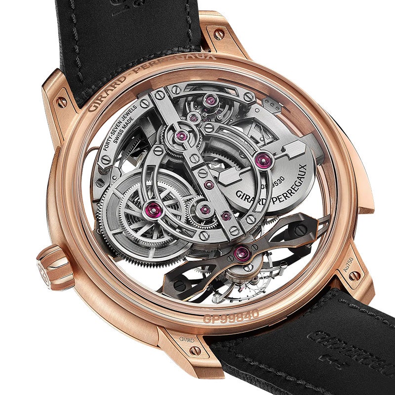 GIRARD-PERREGAUX MINUTE REPEATER FLYING BRIDGES ジラール・ペルゴ ミニッツ リピーター フライング ブリッジ 99840-52-2013-5CC