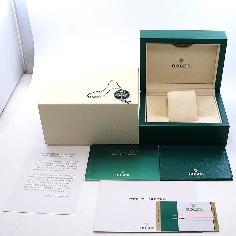 【中古】ROLEX SEA-DWELLER ロレックス シードゥエラー M126600-0001
