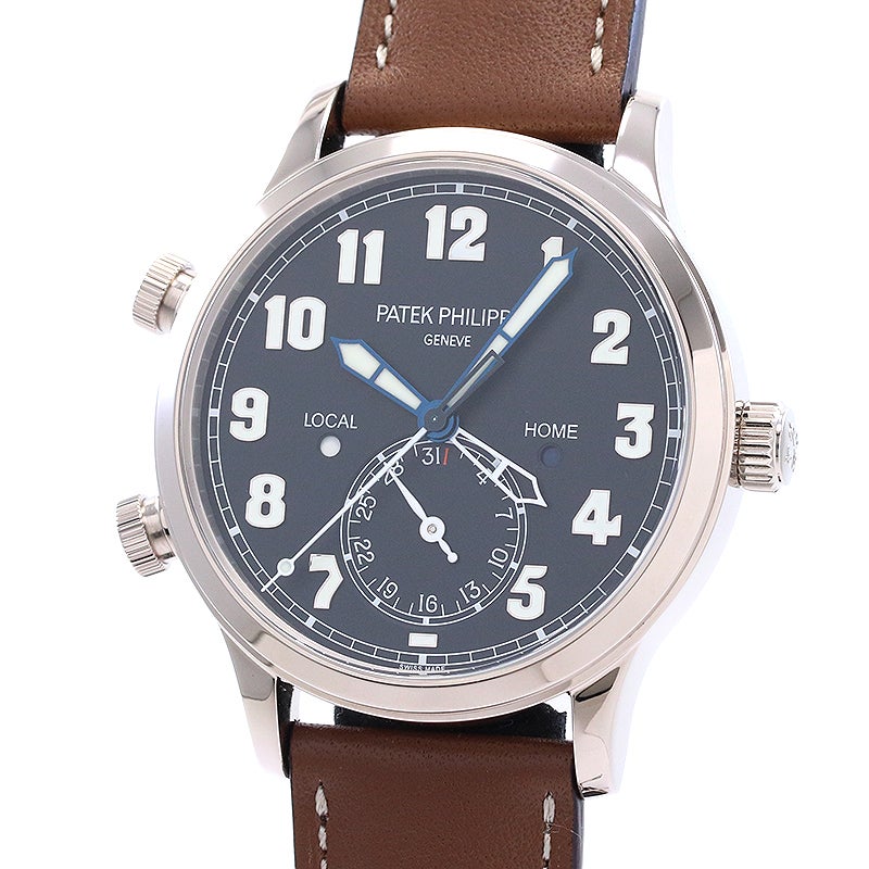 【中古】PATEK PHILIPPE CALATRAVA PILOT TRAVEL TIME パテック・フィリップ カラトラバ パイロット トラベルタイム 5224G-001