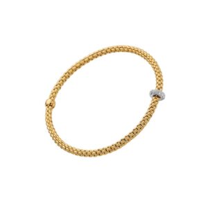 FOPE PRIMA COLLECTION FLEX'IT フォッペ プリマ コレクション フレグジット ブレスレット M ダイヤモンド 74508BX_BB_G_XBX_00M
