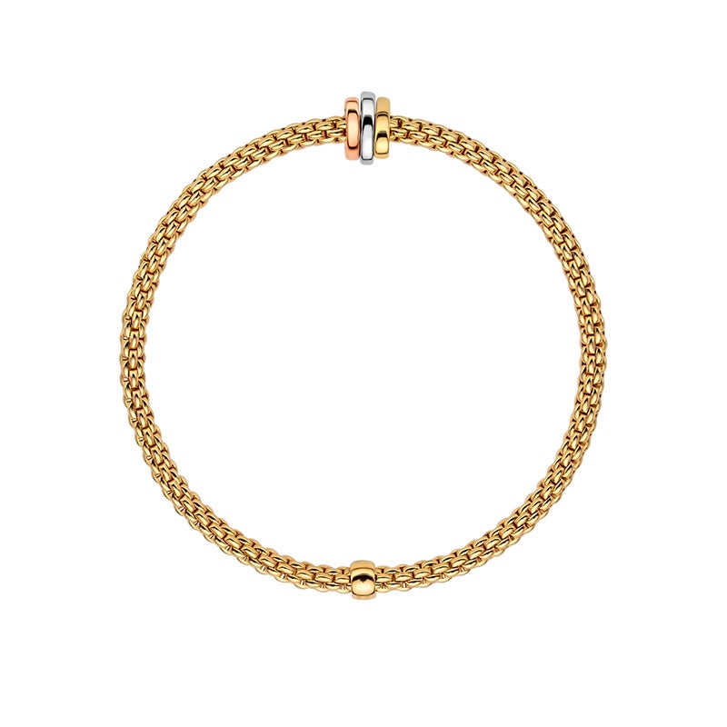 FOPE PRIMA COLLECTION FLEX'IT フォッペ プリマ コレクション フレグジット ブレスレット M 74408BX_XX_G_RBG_00M