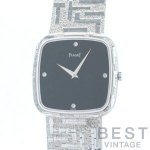 【中古】PIAGET LEGENDE COUSSIN ONYX DIAL ピアジェ レジェンドクッション オニキスダイヤル 9771 A84