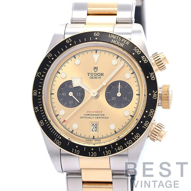 【中古】TUDOR BLACK BAY CHRONO S&G チューダー ブラックベイ クロノ S&G M79363N-0007