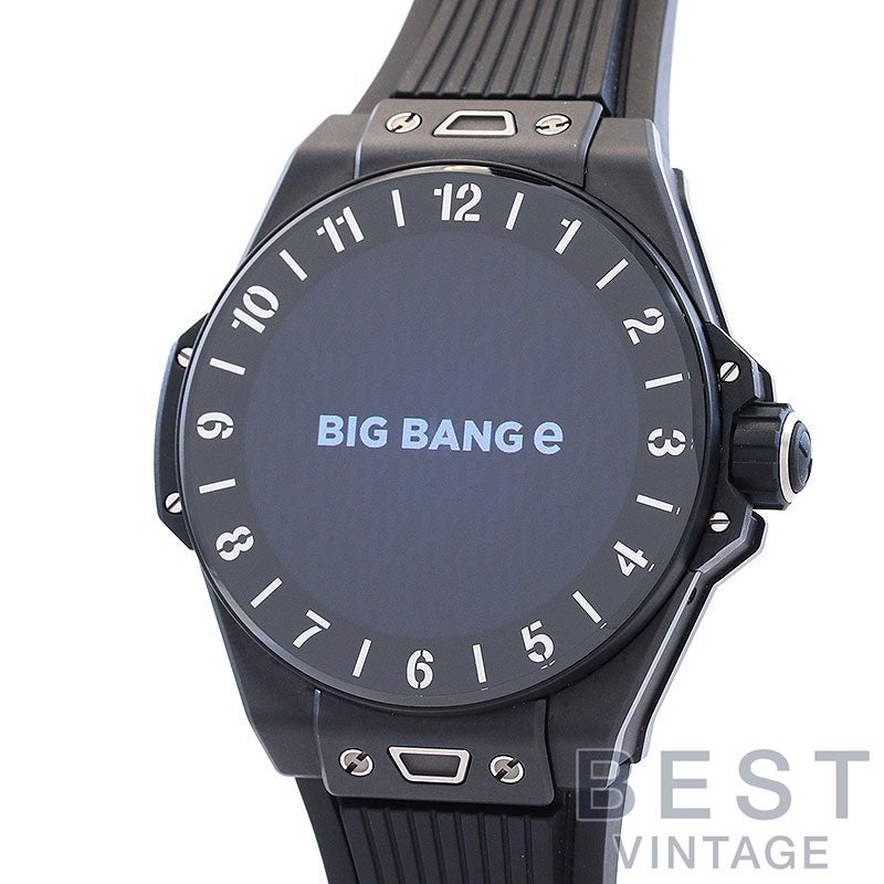 【中古】HUBLOT BIG BANG e BLACK CERAMIC 42MM ウブロ ビッグ・バンe ブラックセラミック 42MM 440.CI.1100.RX