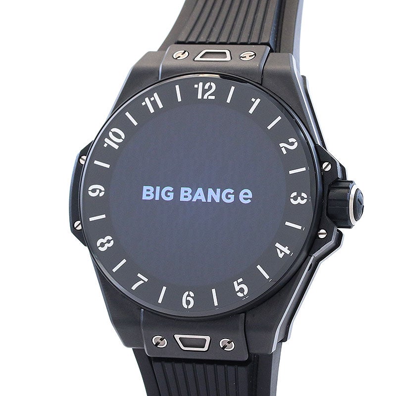 【中古】HUBLOT BIG BANG e BLACK CERAMIC 42MM ウブロ ビッグ・バンe ブラックセラミック 42MM 440.CI.1100.RX