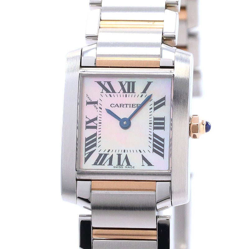 【中古】CARTIER TANK FRANCAISE SMALL MODEL カルティエ タンク フランセーズ SM W51027Q4