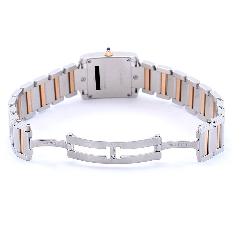 【中古】CARTIER TANK FRANCAISE SMALL MODEL カルティエ タンク フランセーズ SM W51027Q4