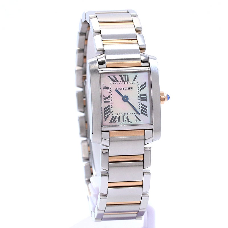【中古】CARTIER TANK FRANCAISE SMALL MODEL カルティエ タンク フランセーズ SM W51027Q4