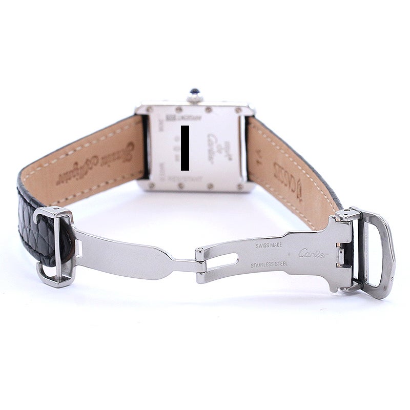 【中古】CARTIER MUST TANK SMALL MODEL カルティエ マストタンク SM W1016530