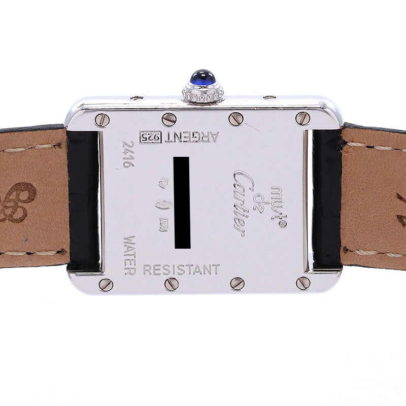 【中古】CARTIER MUST TANK SMALL MODEL カルティエ マストタンク SM W1016530