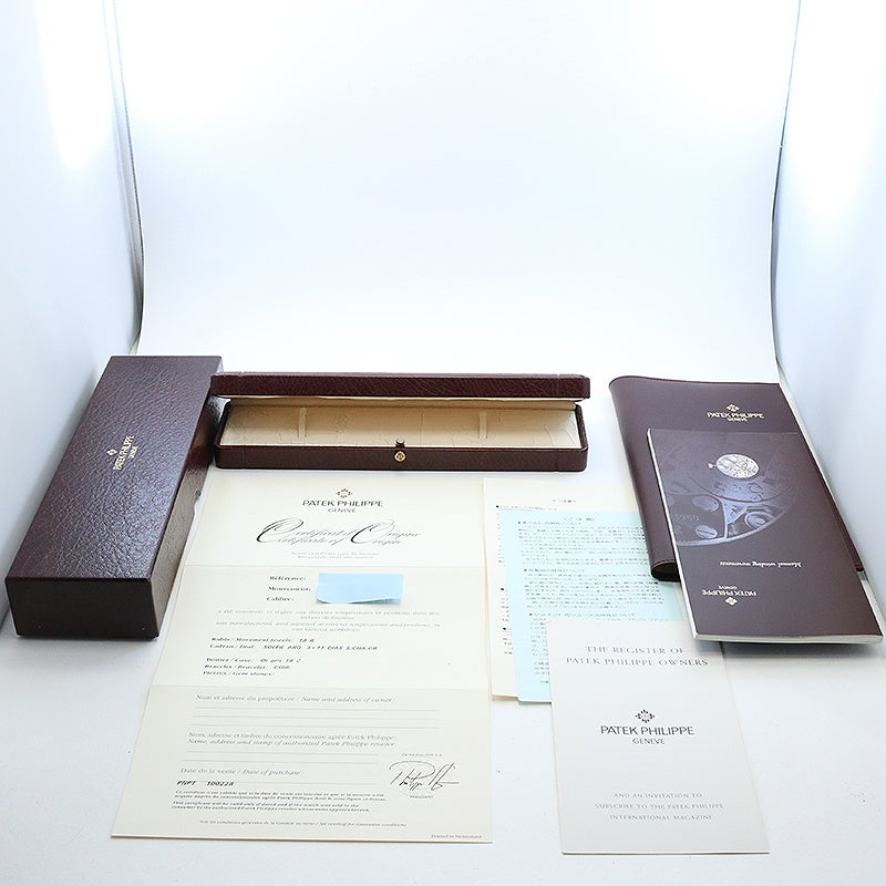 【中古】PATEK PHILIPPE CALATRAVA JAPAN LIMITED EDITION パテック・フィリップ カラトラバ 日本限定モデル 3796G-018