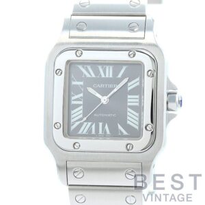 【中古】CARTIER SANTOS GALBEE LARGE MODEL ASIA LIMITED EDITION カルティエ サントス ガルベ LM アジア限定モデル W20067D6
