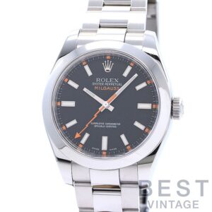 【中古】ROLEX OYSTER PERPETUAL MILGAUSS ロレックス オイスターパーペチュアル ミルガウス M116400-0001