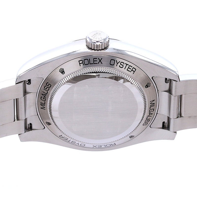【中古】ROLEX OYSTER PERPETUAL MILGAUSS ロレックス オイスターパーペチュアル ミルガウス M116400-0001