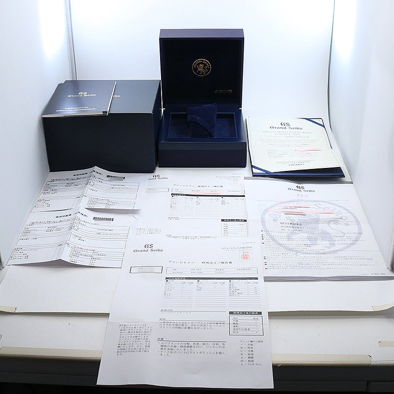 【中古】GRAND SEIKO 9S MECHANICAL AUTOMATIC グランドセイコー 9Sメカニカル オートマティック SBGR069 (9S65-00F0)