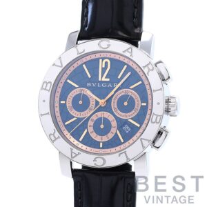 【中古】BVLGARI BVLGARI BVLGARI CHRONOGRAPH 42MM ブルガリ ブルガリ・ブルガリ クロノグラフ 42MM BB42C3SLDCH (BB42SLCH)