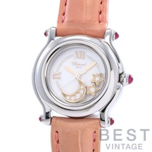 【中古】CHOPARD HAPPY SPORTS MOON & STAR ショパール ハッピースポーツ ムーン&スター 27/8245/21/42S（27/8245-21）