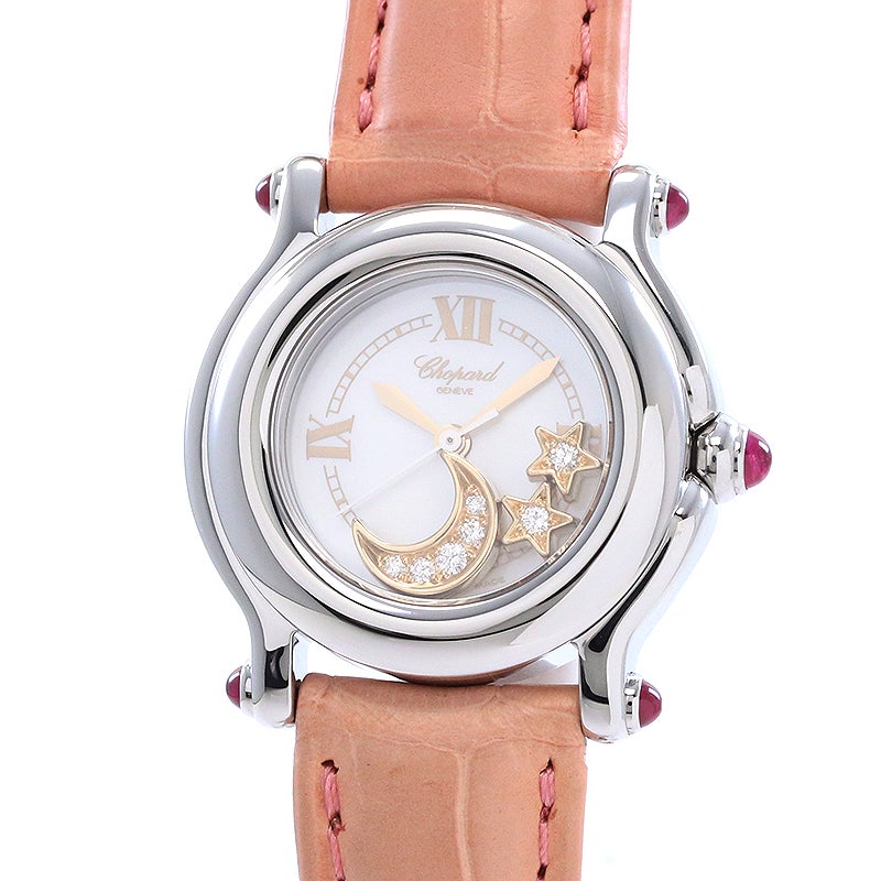 【中古】CHOPARD HAPPY SPORTS MOON & STAR ショパール ハッピースポーツ ムーン&スター 27/8245/21/42S(27/8245-21)