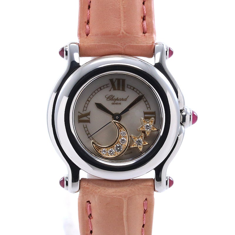 【中古】CHOPARD HAPPY SPORTS MOON & STAR ショパール ハッピースポーツ ムーン&スター 27/8245/21/42S(27/8245-21)