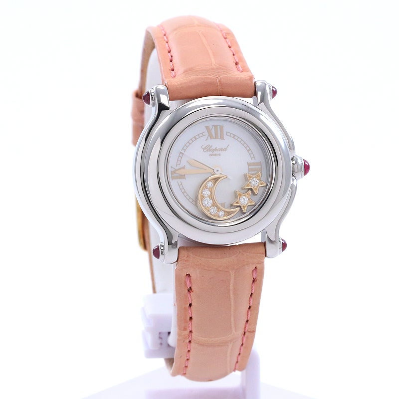 【中古】CHOPARD HAPPY SPORTS MOON & STAR ショパール ハッピースポーツ ムーン&スター 27/8245/21/42S(27/8245-21)