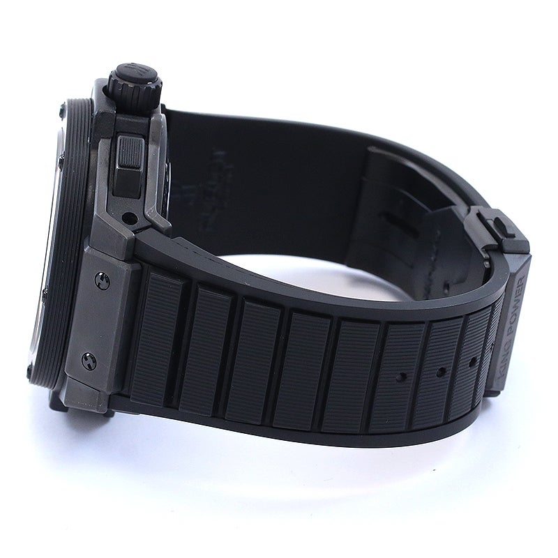 【中古】HUBLOT KING POWER UNICO ALL BLACK ウブロ キングパワー ウニコ オールブラック 701.CI.0110.RX
