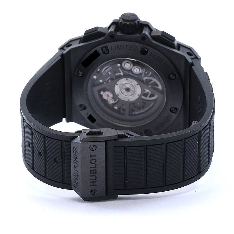 【中古】HUBLOT KING POWER UNICO ALL BLACK ウブロ キングパワー ウニコ オールブラック 701.CI.0110.RX