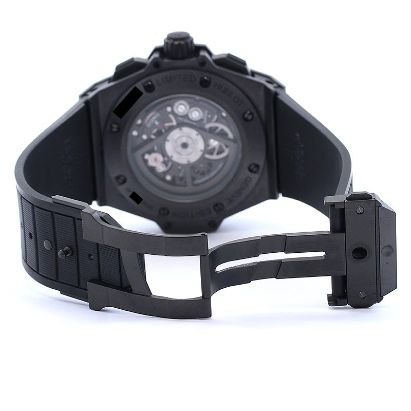 【中古】HUBLOT KING POWER UNICO ALL BLACK ウブロ キングパワー ウニコ オールブラック 701.CI.0110.RX