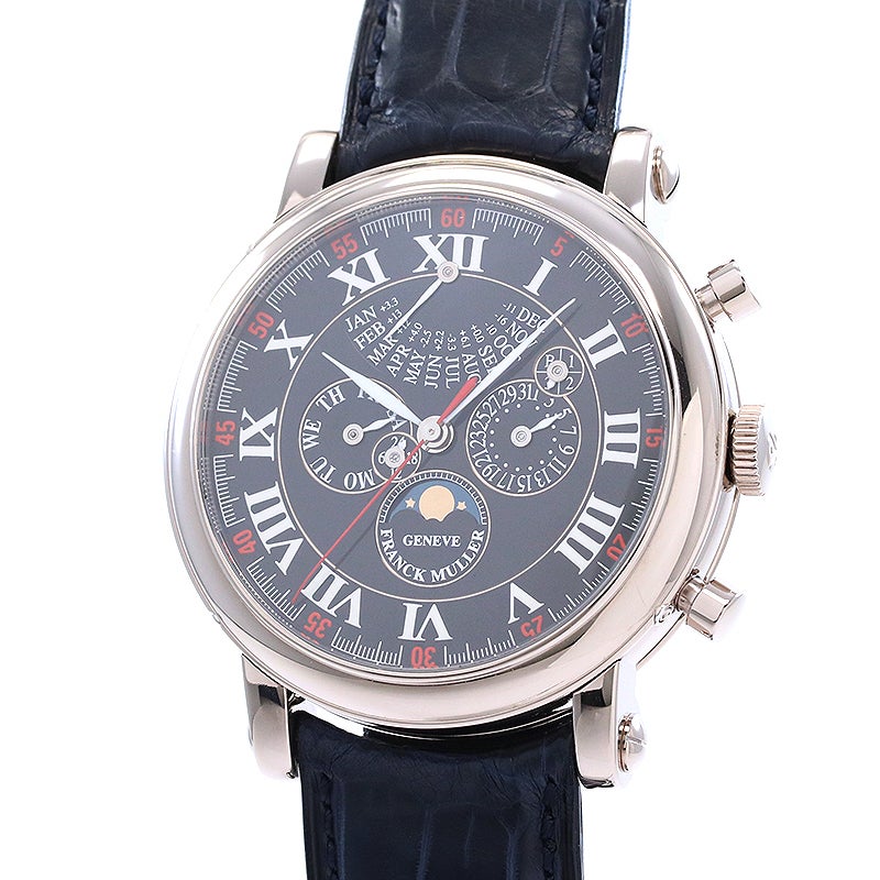 【中古】FRANCK MULLER ROUND PERPETUAL CALENDAR RETROGRADE CHRONOGRAPH LIMITED フランク・ミュラー ラウンド パーペチュアルカレンダー レトログラード クロノグラフ リミテッド 7008CCQPEI