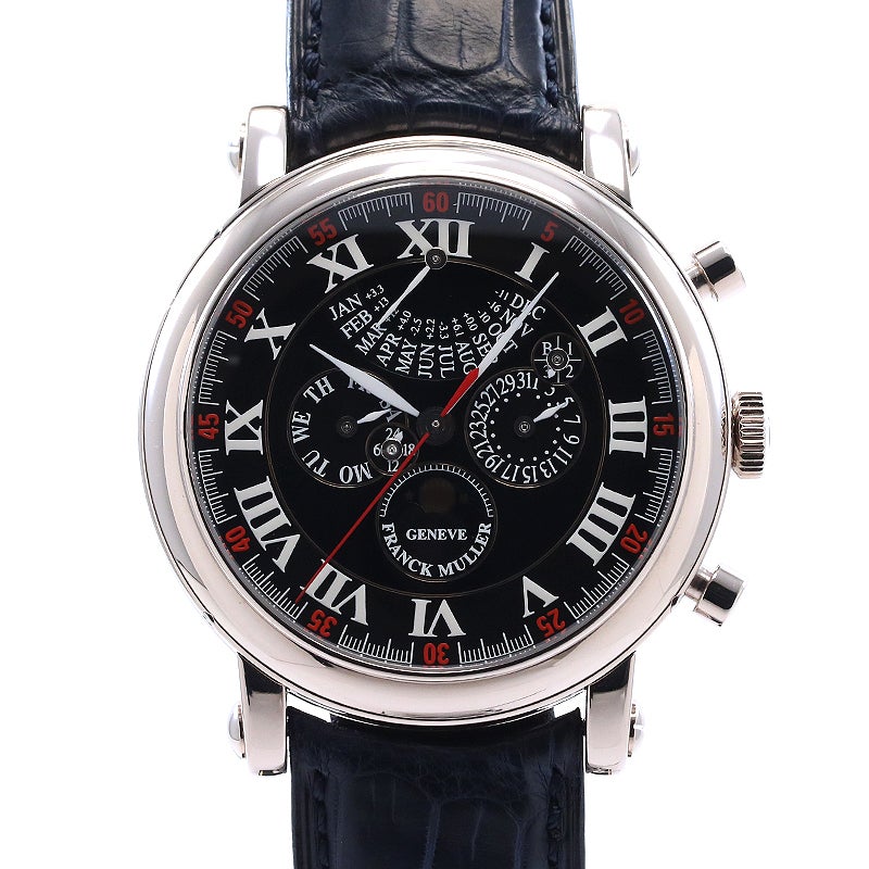 【中古】FRANCK MULLER ROUND PERPETUAL CALENDAR RETROGRADE CHRONOGRAPH LIMITED フランク・ミュラー ラウンド パーペチュアルカレンダー レトログラード クロノグラフ リミテッド 7008CCQPEI