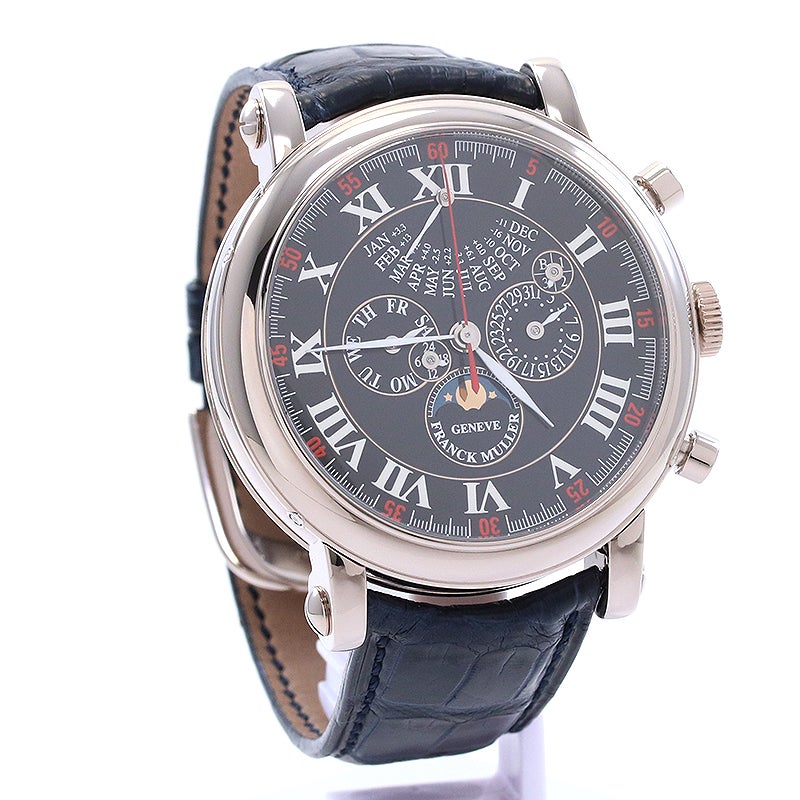 【中古】FRANCK MULLER ROUND PERPETUAL CALENDAR RETROGRADE CHRONOGRAPH LIMITED フランク・ミュラー ラウンド パーペチュアルカレンダー レトログラード クロノグラフ リミテッド 7008CCQPEI