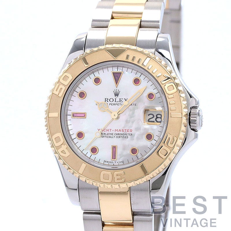 【中古】ROLEX YACHT-MASTER 35 ロレックス ヨットマスター 35 68623NGR