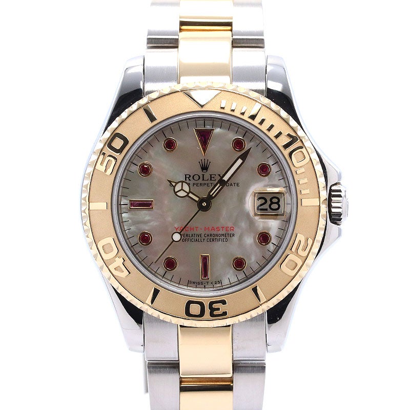 【中古】ROLEX YACHT-MASTER 35 ロレックス ヨットマスター 35 68623NGR