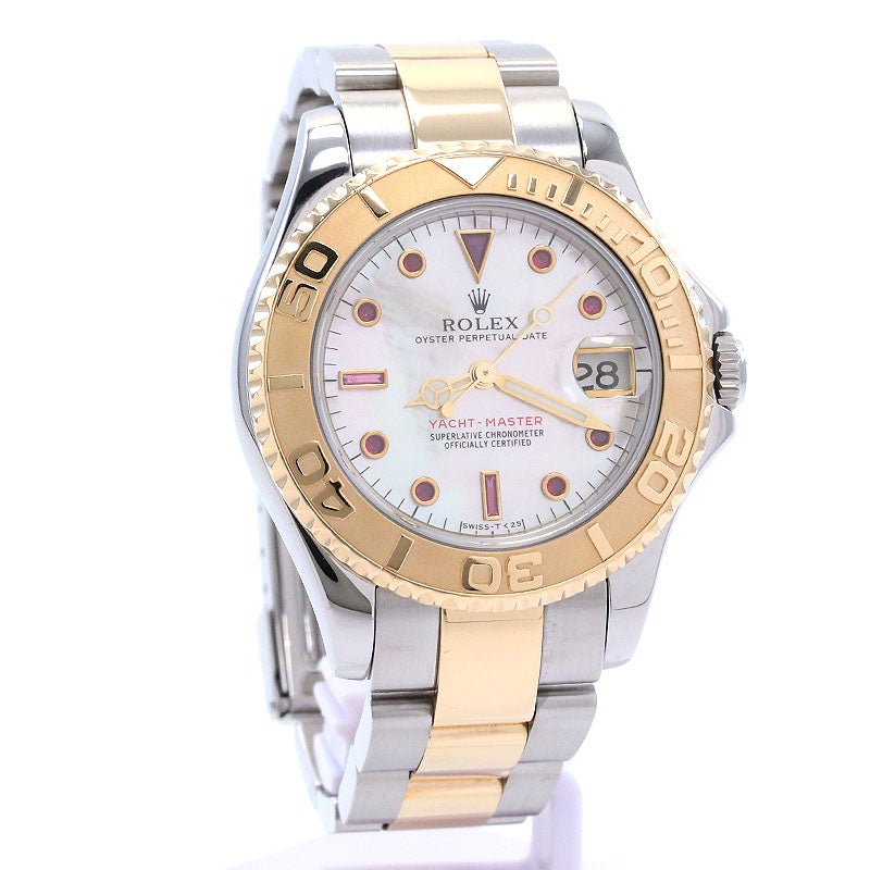 【中古】ROLEX YACHT-MASTER 35 ロレックス ヨットマスター 35 68623NGR