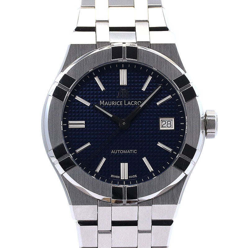 【中古】MAURICE LACROIX AIKON AUTOMATIC DATE 39MM モーリス・ラクロア アイコン オートマティック デイト 39MM AI6007-SS002-430-1