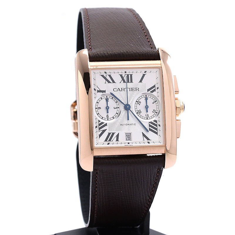 【中古】CARTIER TANK MC LARGE MODEL CHRONOGRAPH カルティエ タンク MC LM クロノグラフ W5330005