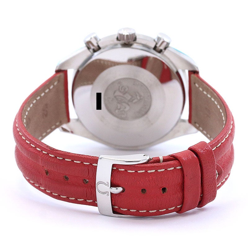 【中古】OMEGA SPEEDMASTER REDUCED RACING MICHAEL SCHUMACHER オメガ スピードマスター リデュースド ミハエルシューマッハ 3810.61.41